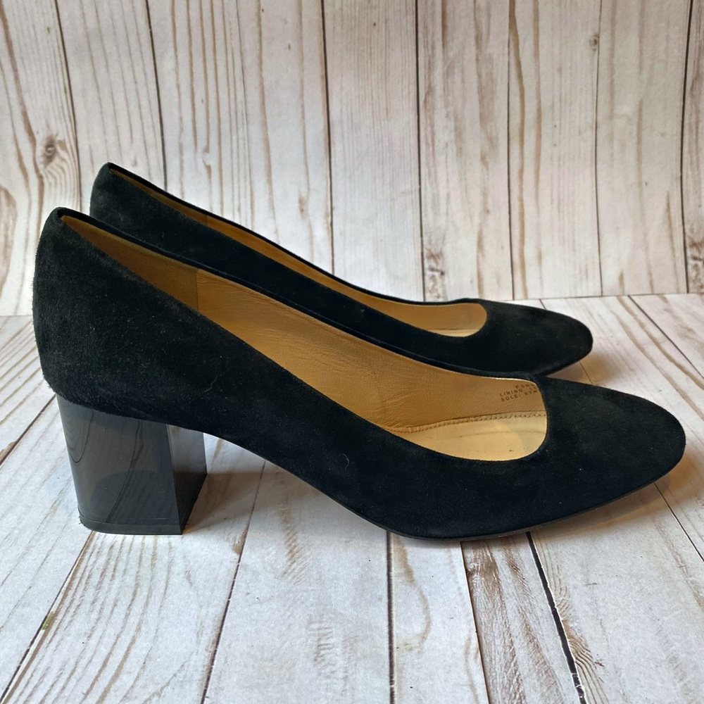 Authentic J.Crew Black Velvet Pump